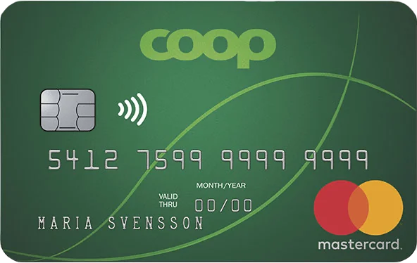 Coop Mastercard bonuskort
